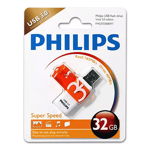 Pendrive 32gb Philips Vivid 3.0 - Ps