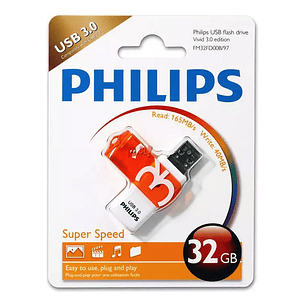 Pendrive 32gb Philips Vivid 3.0 - Ps