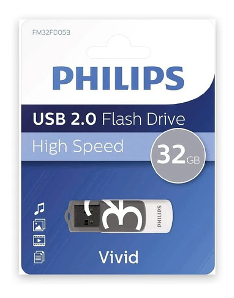 Pendrive Philips 32 Gb Usb 2.0 - PS