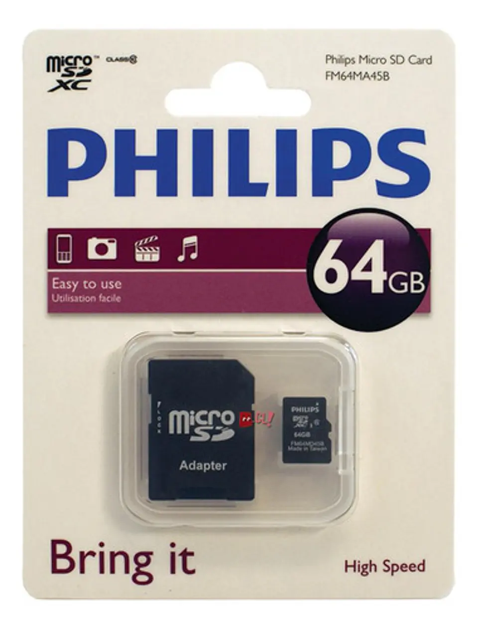 Tarjeta Microsdhc Philips 64gb - Ps 1