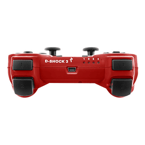 Joystick Ps3 Con Bluetooth Color Rojo - Ps