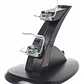 Cargador Base Dock Dual Para Controles Ps4 - Ps - Miniatura 1