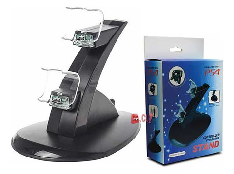 Cargador Base Dock Dual Para Controles Ps4 - Ps