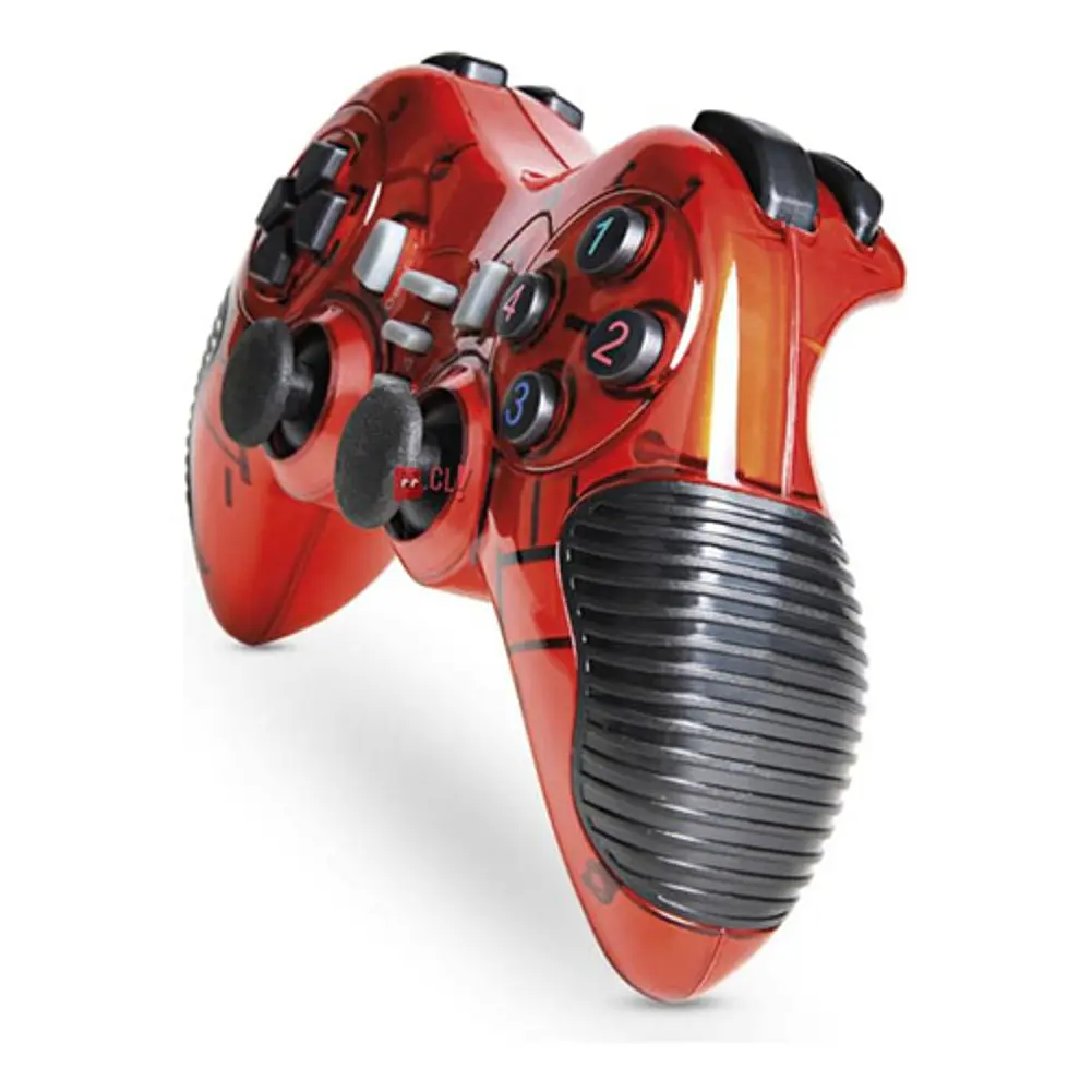 Joystick D-shock Usb Para Pc Color Rojo - Ps 2