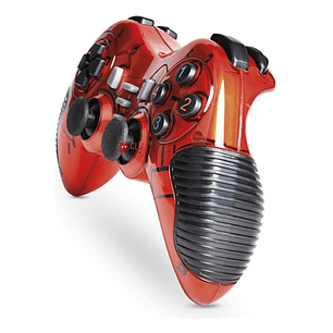 Joystick D-shock Usb Para Pc Color Rojo - Ps
