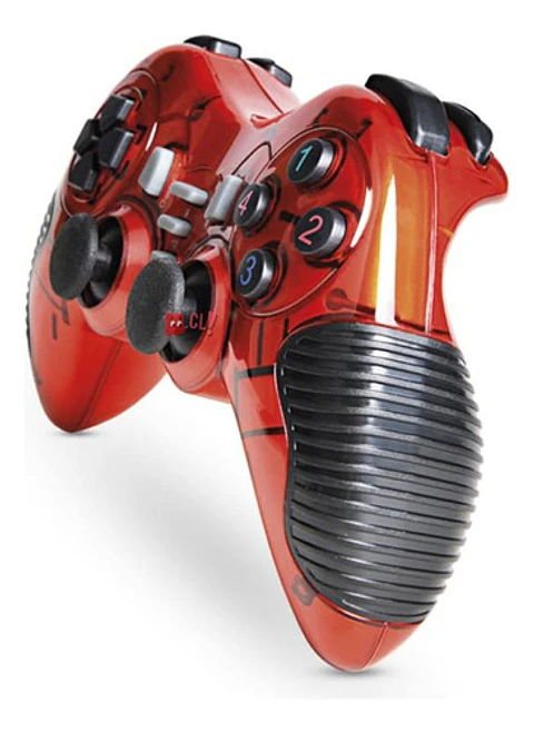 Joystick D-shock Usb Para Pc Color Rojo - Ps