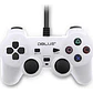 Joystick Usb Pc Con Vibración Color Blanco - Ps - Miniatura 1