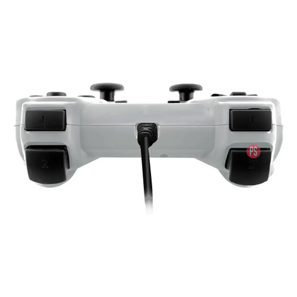 Joystick Usb Pc Con Vibración Color Blanco - Ps 2