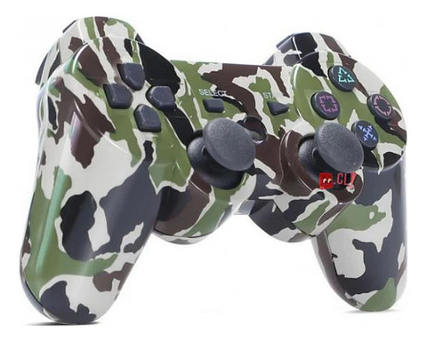 Joystick Ps3 Con Bluetooth Diseño Mimetizado - Ps