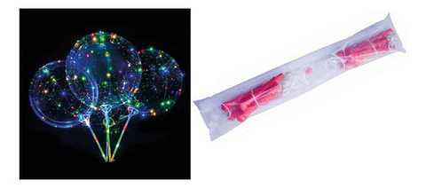 Pack 10 Globos Led Con Manilla - Ps