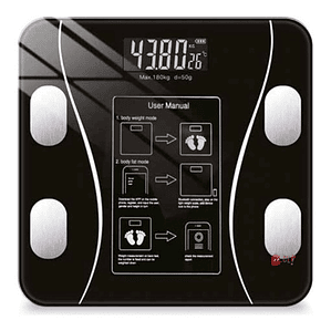 Pesa Digital Bluetooth Smartphone Medición Imc 180kg - Ps