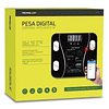 Pesa Digital Bluetooth Smartphone Medición Imc 180kg - Ps 2