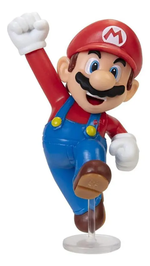 Figura Super Mario Personaje Mario 6cms Articulado - Ps