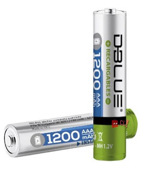 Pack 5 Pilas Recargables Aaa 1200mha - Ps