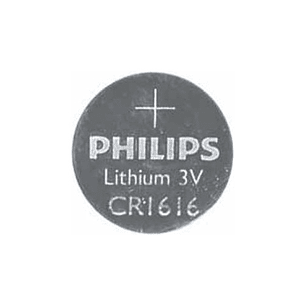 Pack 5 Pilas Cr1616 Philips - Ps