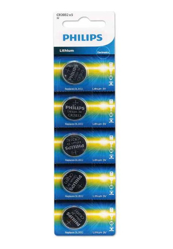 Pack 5 Pilas CR2032 Kioto