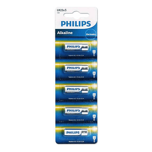 Pack 5 Pilas Alcalinas 23a 12v Philips - Ps