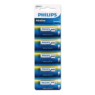 Pack 5 Pilas Alcalinas 23a 12v Philips - Ps