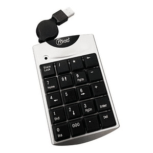 Teclado Numérico Usb Cable Retráctil - Ps