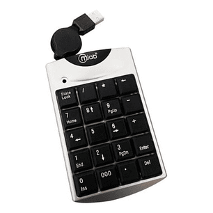 Teclado Numérico Usb Cable Retráctil - Ps