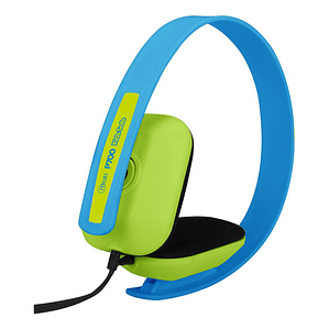 Audífonos Para Niños Ajustable Con Micrófono Azul - Ps