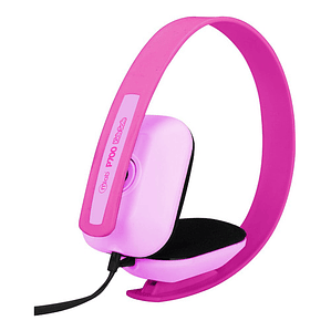Audífonos Para Niños Ajustable Con Micrófono Rosado - Ps