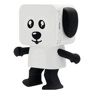 Parlante Perro Bailarín Bluetooth 3w Blanco - Ps