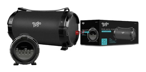 Parlante Bazooka Bluetooth 25w Rms Negro - Ps