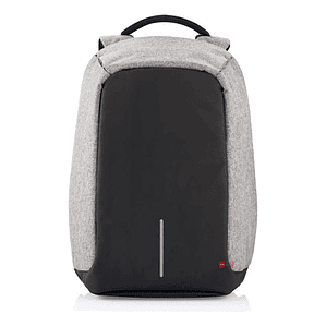 Mochila Antirrobo Impermeable Usb Gris - Ps