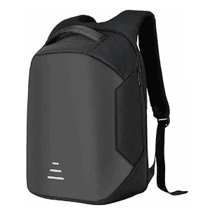 Mochila Antirrobo Impermeable Usb Gris - Ps