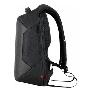 Mochila Antirrobo Impermeable Usb Gris - Ps