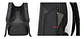 Mochila Antirrobo Impermeable Usb Gris - Ps - Miniatura 3