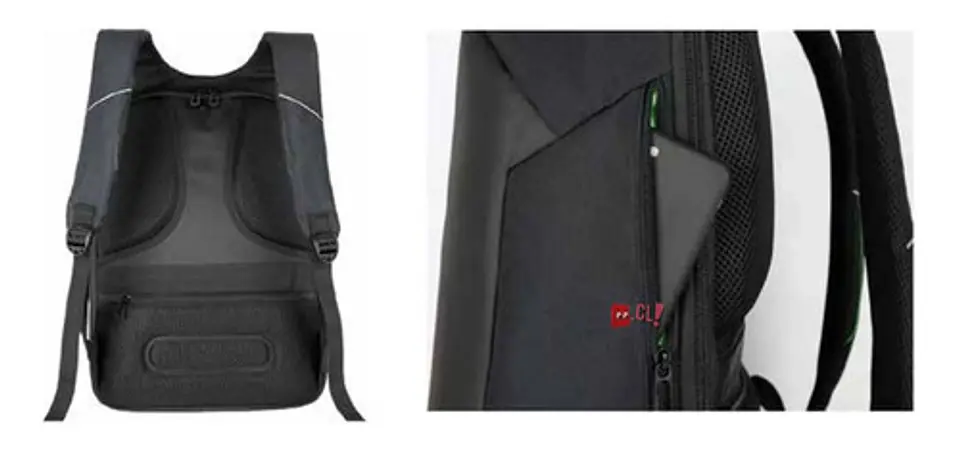 Mochila Antirrobo Impermeable Usb Gris - Ps 3