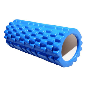 Rodillo De Elongación Masaje Texturado Yoga Azul - Ps