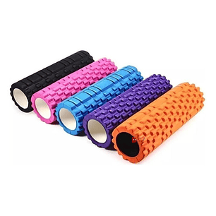 Rodillo De Elongación Masaje Texturado Yoga Azul - Ps