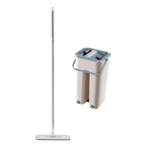 Trapeador Mopa Plana Microfibra Con Cubo - Ps