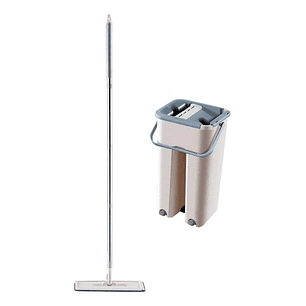 Trapeador Mopa Plana Microfibra Con Cubo - Ps