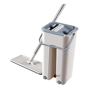 Trapeador Mopa Plana Microfibra Con Cubo - Ps