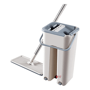 Trapeador Mopa Plana Microfibra Con Cubo - Ps