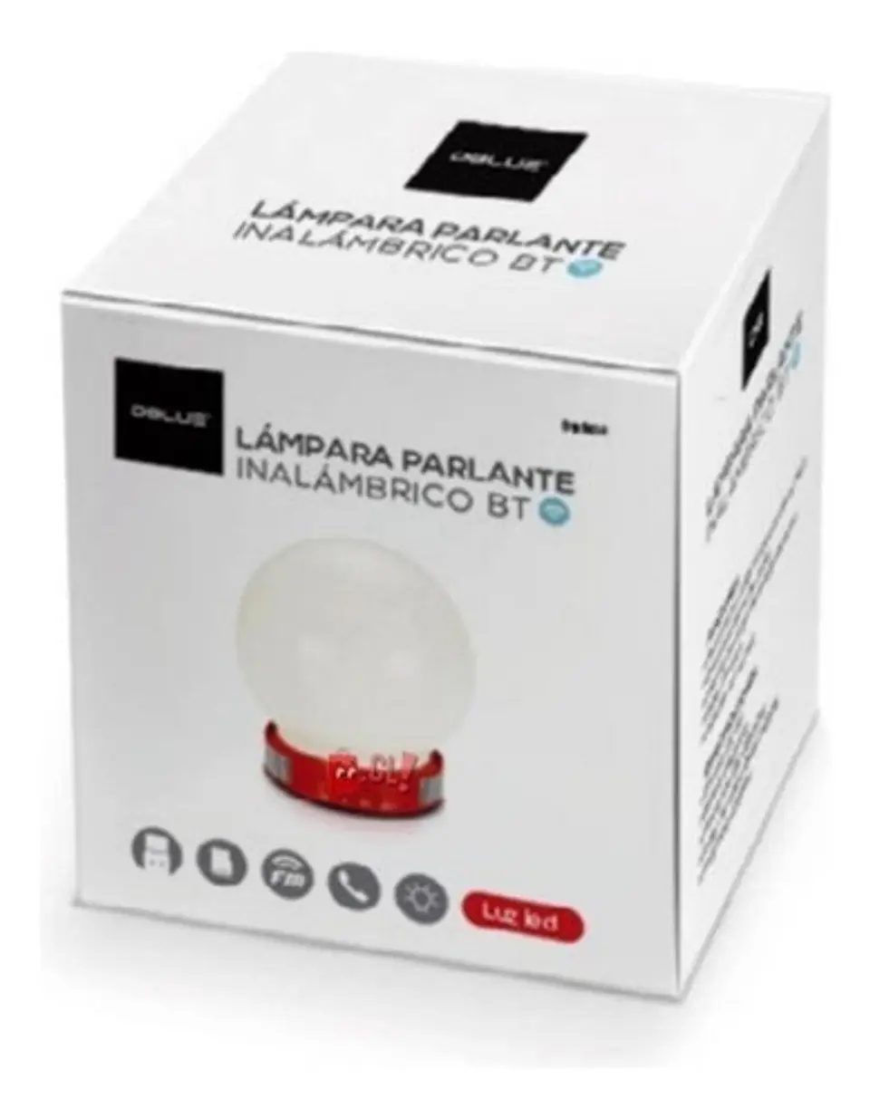 Parlante Bluetooth Con Lámpara Led - Ps 2