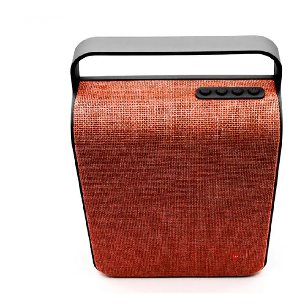 Parlante Bluetooth Cuadrado 15w Rojo - Ps 1