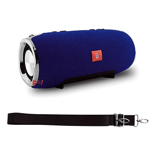 Parlante Bazooka Resistente Al Agua Portátil Azul - Ps