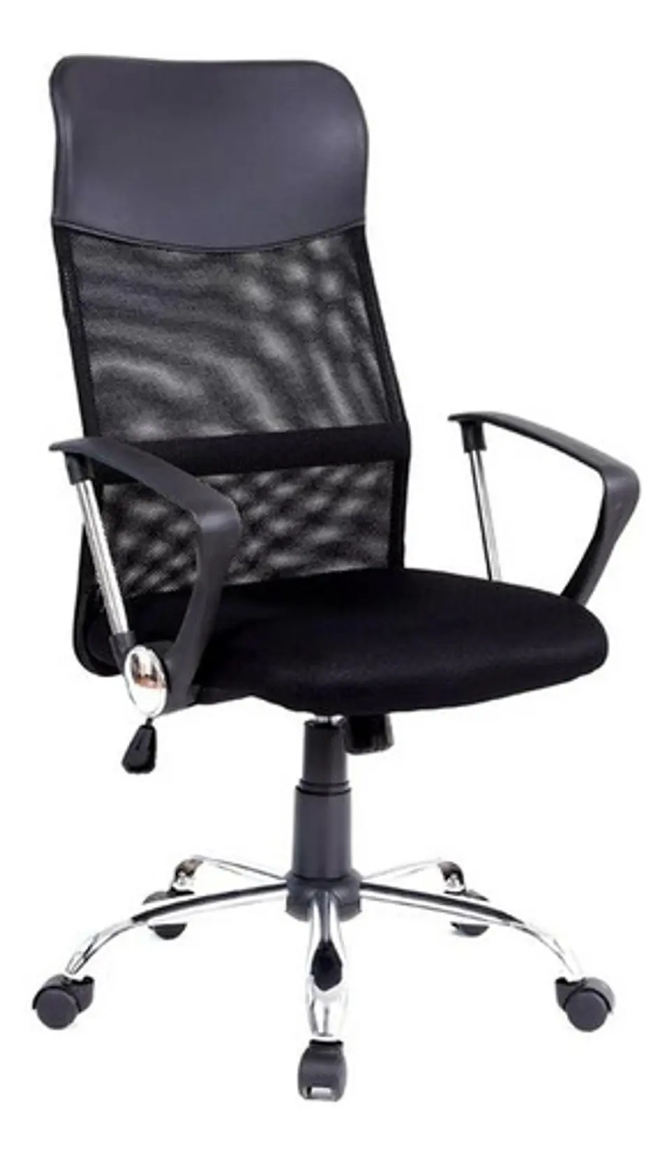 Silla Oficina Respaldo Malla Tipo Dallas Negro - Ps 1