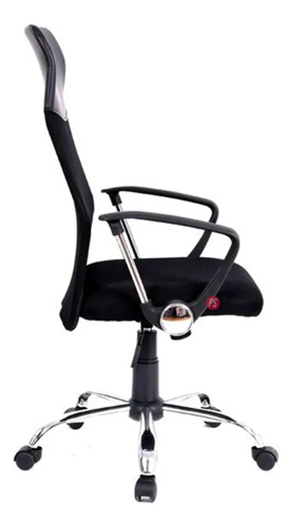 Silla Oficina Respaldo Malla Tipo Dallas Negro - Ps 3