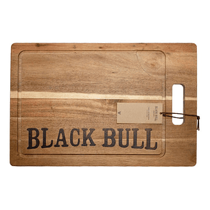 Tabla De Cortar Cocina 45x30cms Madera Black Bull - Ps