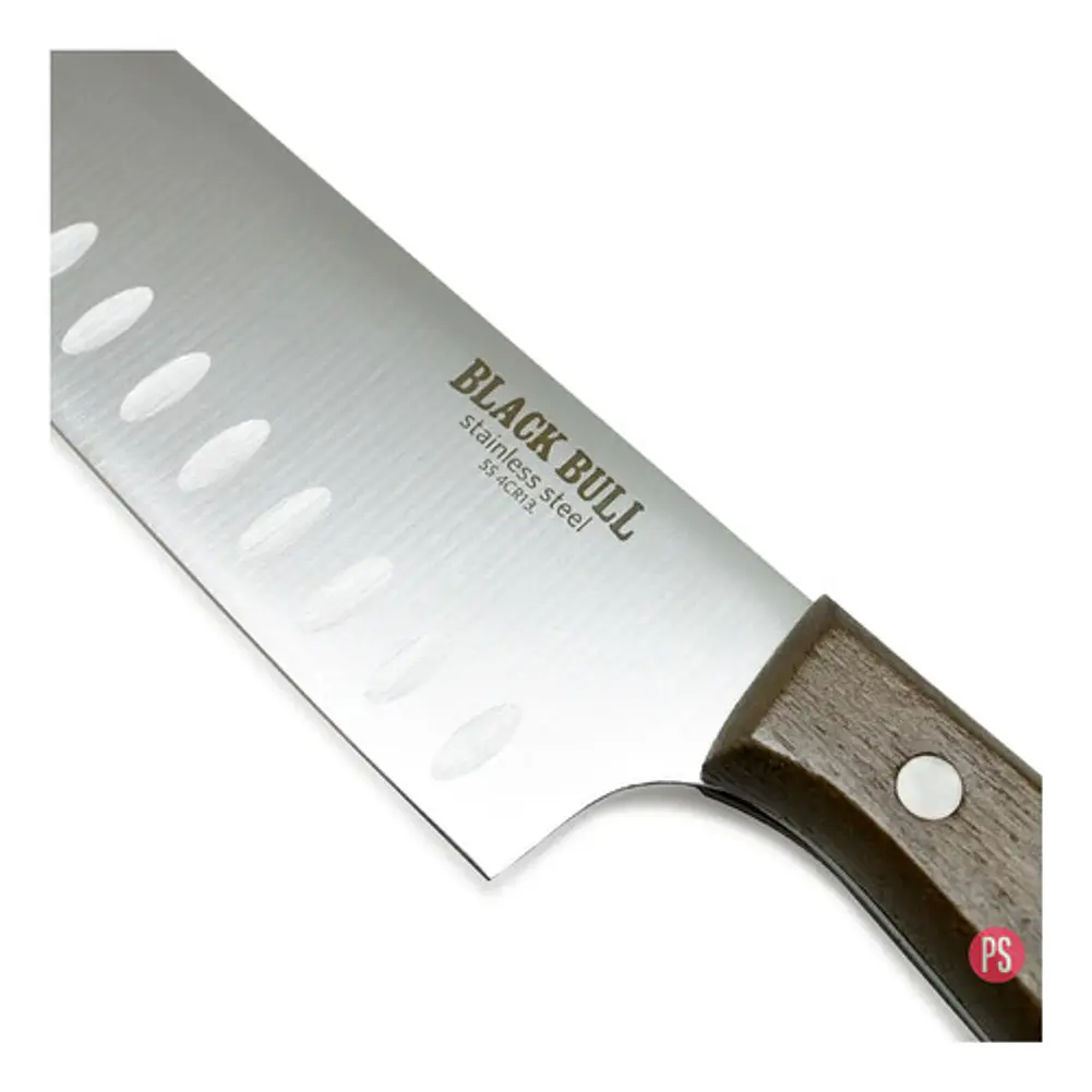 Cuchillo Santoku 7 Pulgadas Black Bull - Ps 2