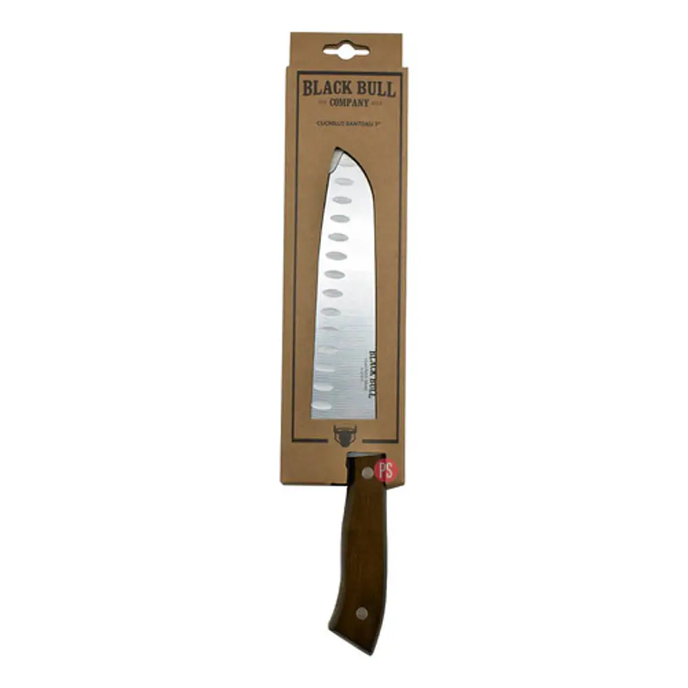 Cuchillo Santoku 7 Pulgadas Black Bull - Ps 3