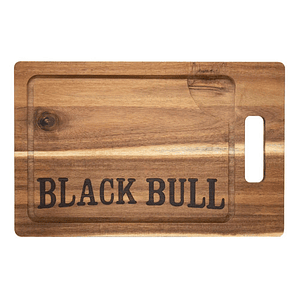 Tabla De Cortar Cocina 40x26cms Madera Black Bull - Ps
