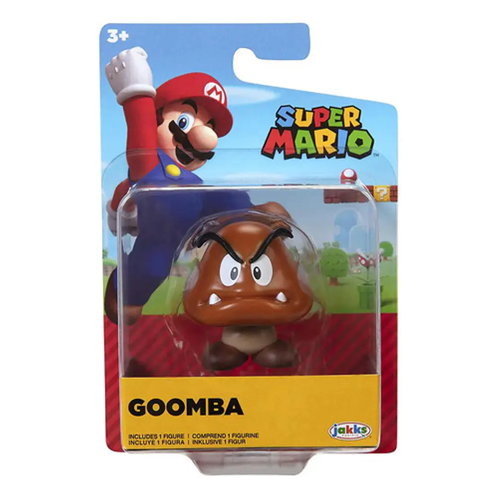 Figura Super Mario Goomba 6cms Articulado - Ps 1
