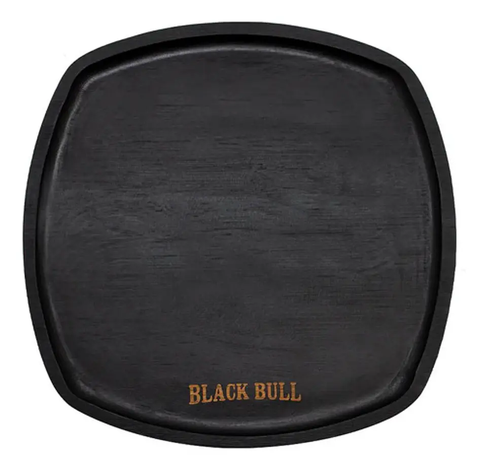 Plato Madera Bamboo 25cms Black Bull - Ps 1